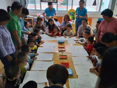 相約秋季,見證成長--金蘋果幼兒園小班組半日家長開放日活動