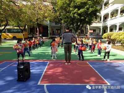 商業幼兒園--冬天里的籃球課